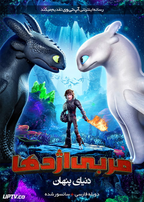 دانلود انیمیشن مربی اژدها 3 دنیای پنهان How to Train Your Dragon 3 The Hidden World 2019 دوبله فارسی