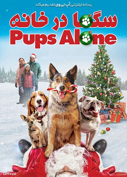 دانلود فیلم سگ ها در خانه Pups Alone 2021 با زیرنویس فارسی