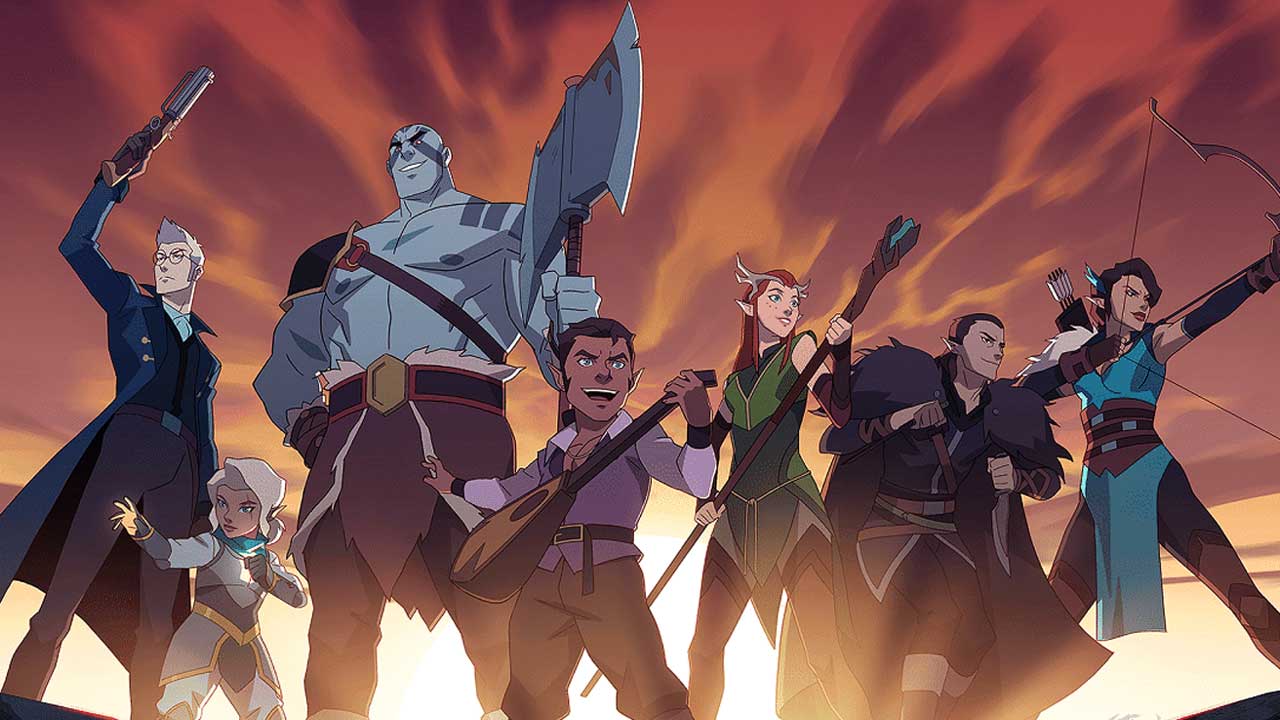 انیمه افسانه واکس ماکینا The Legend of Vox Machina فصل سوم