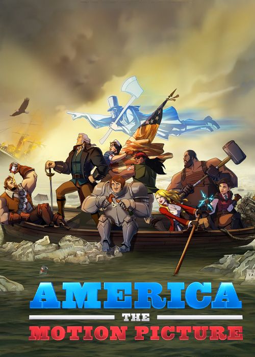 دانلود انیمیشن آمریکا America The Motion Picture 2021 با زیرنویس فارسی