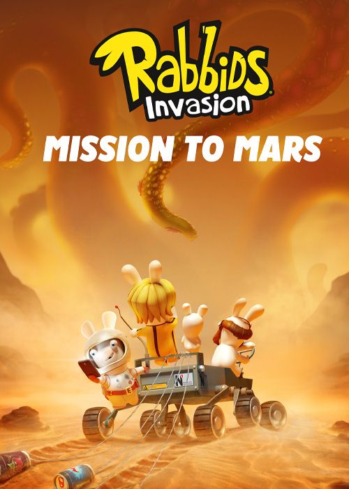 دانلود انیمیشن خرگوش‌ های دیوانه سفر به مریخ Rabbids Invasion Mission to Mars 2022 با زیرنویس فارسی