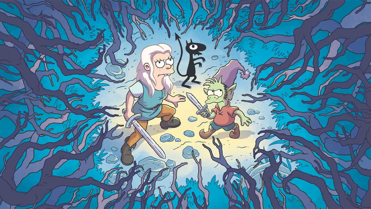 دانلود انیمیشن طلسم شدگان Disenchantment با دوبله فارسی