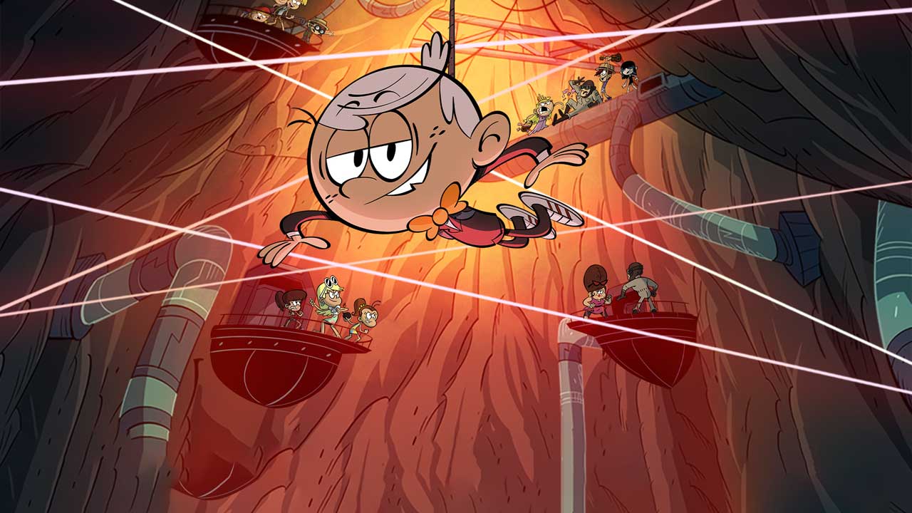 انیمیشن خانه پرسروصدا A Loud House Movie 2024 با دوبله فارسی