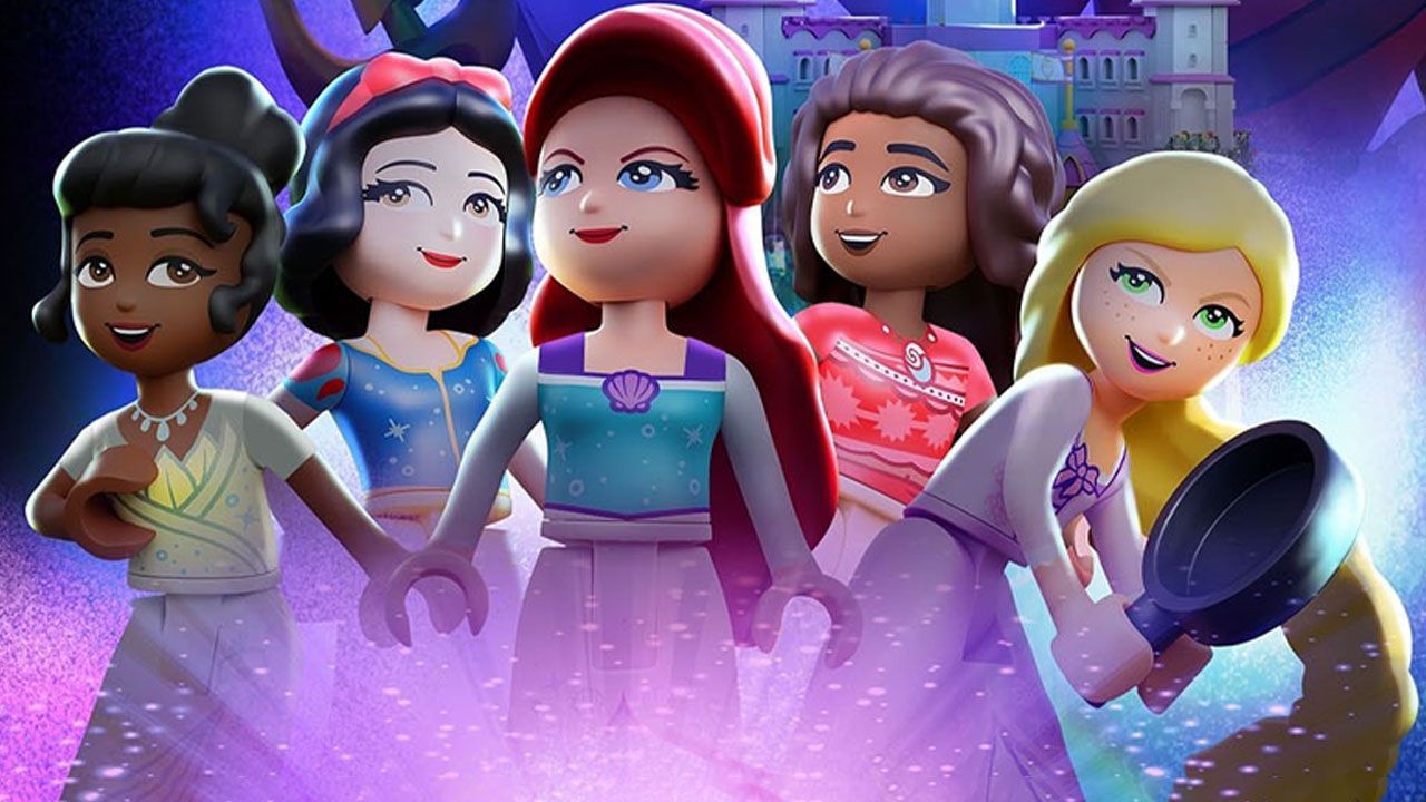 انیمیشن پرنسس های لگویی دیزنی ماجراجویی در قلعه LEGO Disney Princess The Castle Quest 2023 با دوبله فارسی