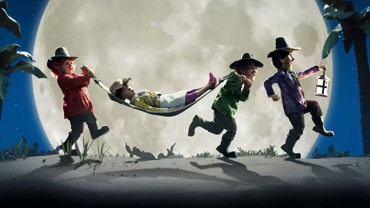 انیمیشن مردم و سارقین شهر When the Robbers Came to Cardamom Town 2022 با دوبله فارسی