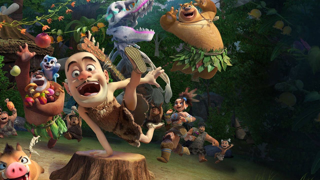 انیمیشن خرس های بونی پرتاب به گذشته Boonie Bears Blast Into the Past 2019 با دوبله فارسی