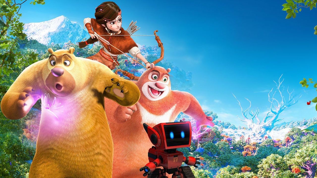 انیمیشن خرس های بونی نجات جنگل Boonie Bears Entangled Worlds 2017 با دوبله فارسی