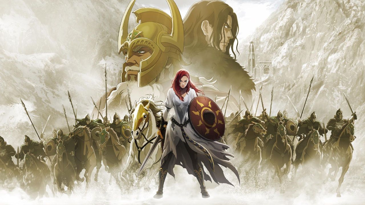 انیمه جنگ روهیریم The War of the Rohirrim 2024 با دوبله فارسی