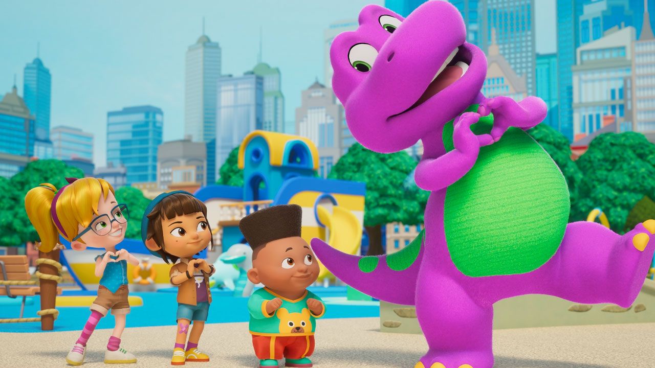 انیمیشن دنیای بارنی Barney’s World 2025 با دوبله فارسی