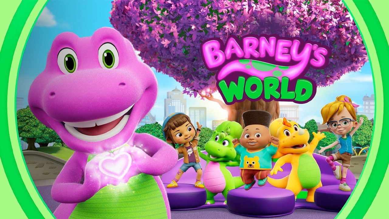 انیمیشن دنیای بارنی Barney's World 2025 با دوبله فارسی