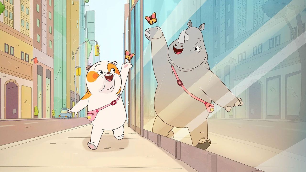 انیمیشن لولو یک کرگدن است Lulu Is a Rhinoceros 2025 با دوبله فارسی