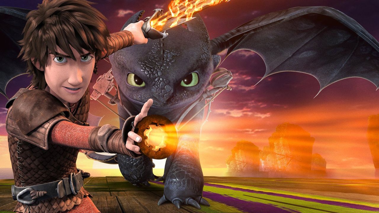 انیمیشن اژدها مسابقه تا لبه پرتگاه Dragons Race to the Edge 2018 فصل اول