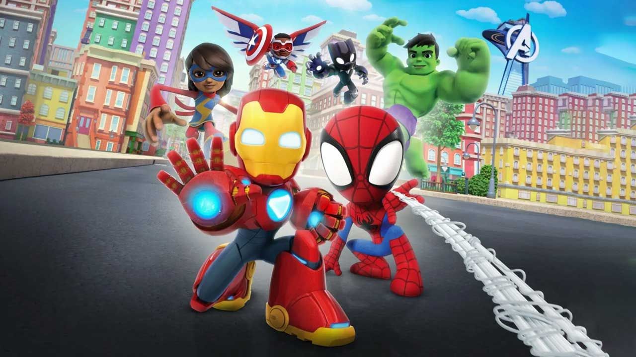 انیمیشن مرد عنکبوتی و مرد آهنی تیم انتقام جویان Spidey and Iron Man Avengers Team-Up 2025 با دوبله فارسی