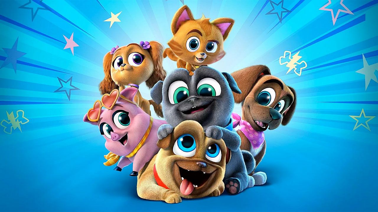 انیمیشن هاپوهای ماجراجو Puppy Dog Pals با دوبله فارسی